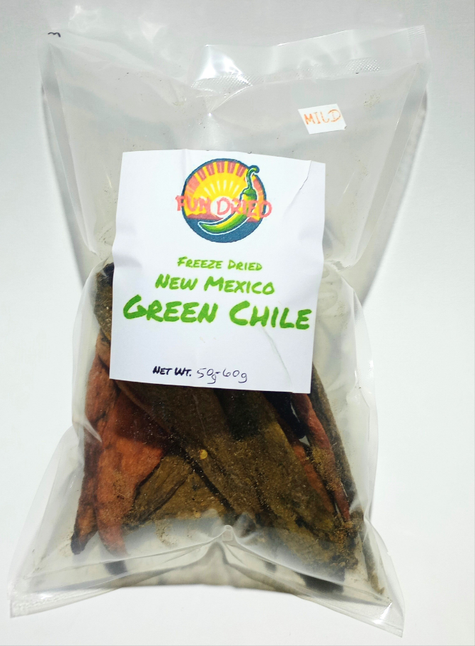 Freeze Dried Hatch New Mexico Green Chile