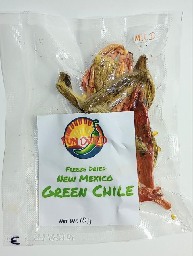 Freeze Dried Hatch New Mexico Green Chile
